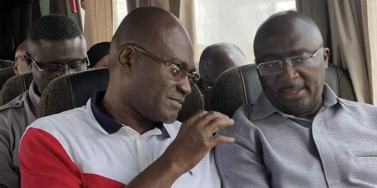 Bawumia Storms Ashanti Region with Ken Agyapong ; A Sign of Party Unity