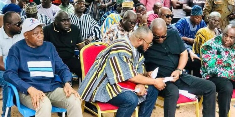 MP Sukparu & Mahama Commiserate with Limann Family in Gwollu