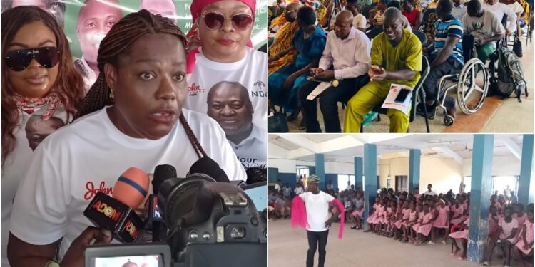 Election 2024: Gender, Children & Social Protection Committee of NDC Engages PWD in Cape-Coast Constituencies & Essikado-Ketan