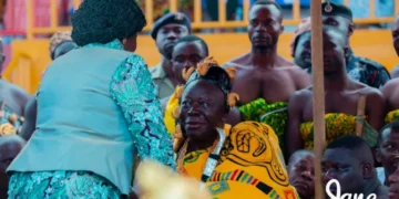 Prof. Opoku-Agyemang Pays Courtesy call on Asantehene ahead NDC Women’s Conference.