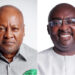 Mahama leads in new poll with 51.1%, Bawumia at 37.3%