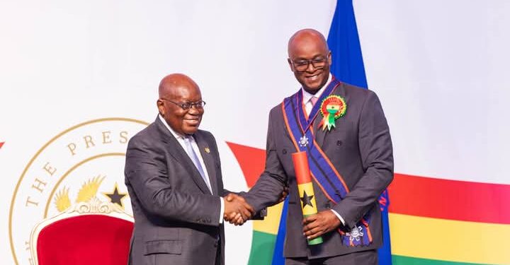 Edward Asomani: National Security Coordinator honored with Order of the Volta