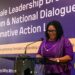 MINISTER PARTICIPATES IN NATIONAL DIALOGUE ON AFFIRMATIVE ACTION AND FEMALE LEADERSHIP