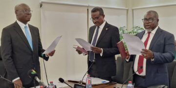 GRA Board Sworn In as Finance Minister Calls for Enhanced Tax Mobilization