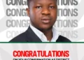 Eng. Hamidu endorsed as DCE for Bosomtwi District