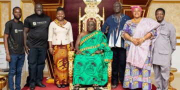 Okyenhene supports AMAGYEI Foundation with ₵‎50k for skills training initiative