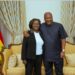 Vice President Opoku-Agyemang back to Ghana after medical treatment in UK