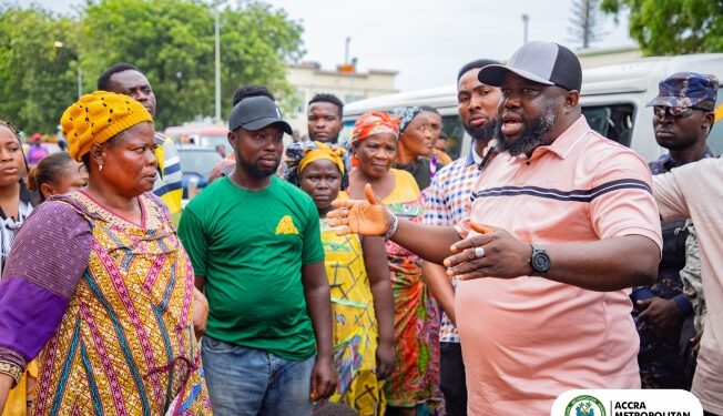 AMA kickstarts major decongestion operation in Accra’s CBD