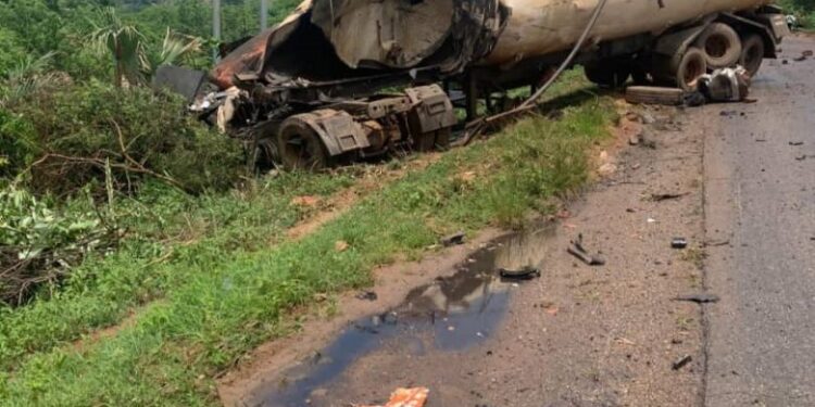 One dead, four injured in accident at Kintampo Waterfalls