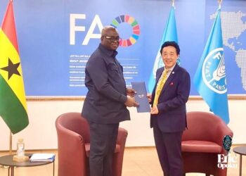 Eric Opoku secures FAO support to deepen Ghana’s agricultural transformation agenda