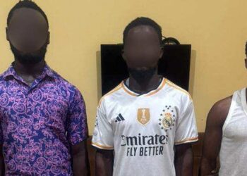 Police arrest three suspected armed robbers in Axim