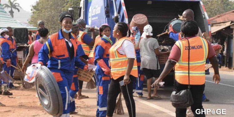 Mahama terminates YEA-Zoomlion contract, orders sweeper pay increase