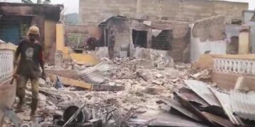 Fire destroys 9-bedroom house in Nkawkaw Zaragoza