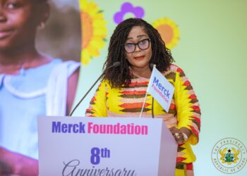 First Lady praises Merck Foundation for training Ghanaian doctors