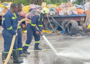 A/R: Two dead in multiple truck crash at Atwedie
