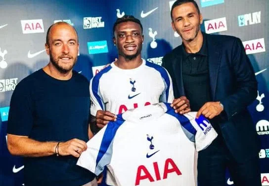 Ghana’s Kudus joins Tottenham in £55m transfer from West Ham