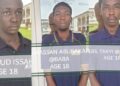 A/R: Court jails three teenagers for 10 years each over robbery
