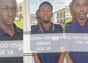A/R: Court jails three teenagers for 10 years each over robbery