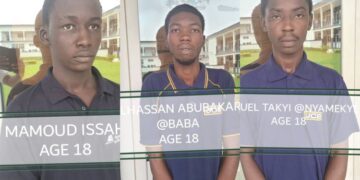 A/R: Court jails three teenagers for 10 years each over robbery