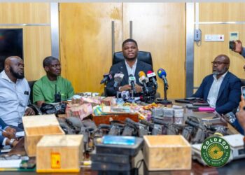 Asangrakwa: GoldBod taskforce arrests 10 Chinese, seizes 1.3kg gold, GH₵1.3m cash
