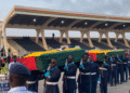 Helicopter Crash: State funeral underway for victims, six go home today