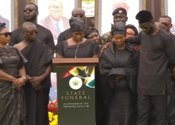 “You said you’ll return; I’m still waiting” – Wife of late Samuel Sarpong cries