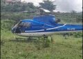 9G-AFW helicopter makes emergency landing in Nkawkaw over poor visibility