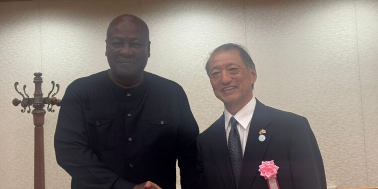Mahama arrives in Japan for TICAD 9 conference on Africa’s development