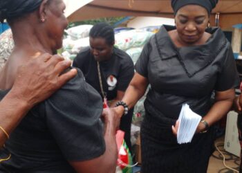 Pokua Sawyer champions widows’ welfare in Agona East after bereavement