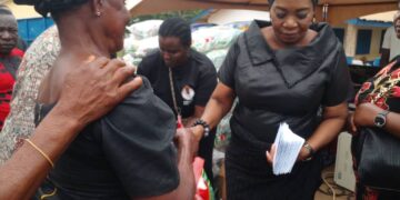 Pokua Sawyer champions widows’ welfare in Agona East after bereavement