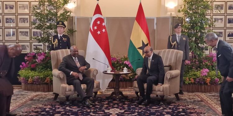 Singapore backs Mahama’s leadership, signs bilateral deals to boost trade, investment