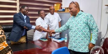 Effia Nkwanta Hospital lauds NHIA CEO for swift payment of claims
