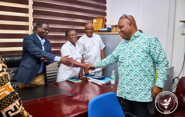 Effia Nkwanta Hospital lauds NHIA CEO for swift payment of claims