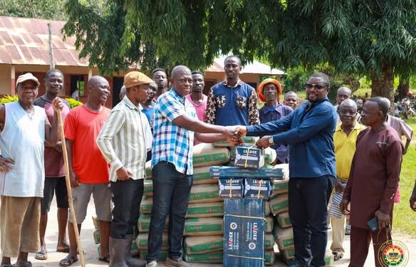 Fred Agbenyo tours Santrokofi communities, pledges swift support for schools, health facilities