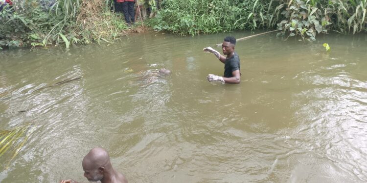 NADMO Staff found dead in stream at Kwabre East