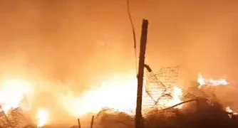 GNFS contains Madina market blaze, no casualties reported