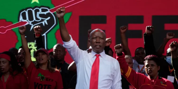 Julius Malema convicted for discharging firearm at 2018 EFF rally