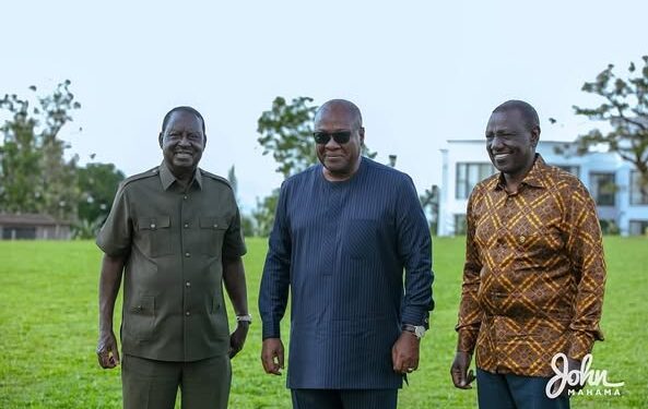 ‘A sad loss to Africa’ — Mahama mourns late Kenyan PM Raila Odinga