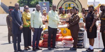 GFZA donates to Ghana Prisons Service with donation as part of 30th anniversary