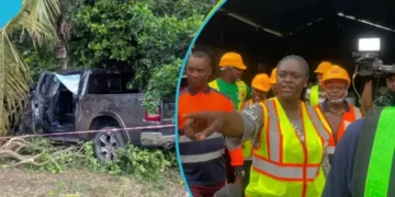 A/R: Five journalists, 3 EPA officials survive road accident after anti-galamsey operation