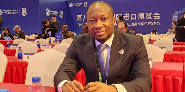 CMC’s Jamal Konneh promotes Ghanaian cocoa at 8th China International Import Expo