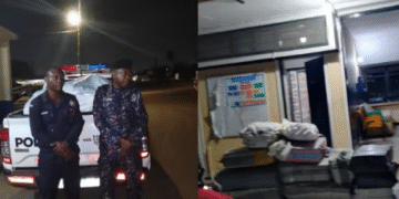 Two Ghana police officers jailed for 13 years over narcotics trafficking