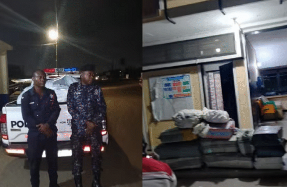 Two Ghana police officers jailed for 13 years over narcotics trafficking