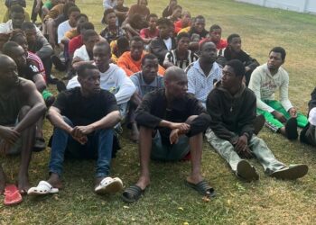 48 suspected cybercriminals arrested in Ningo-Prampram operation