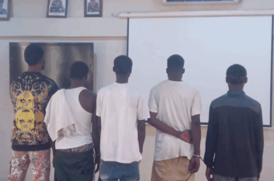 Five arrested over murder and serial robberies in Kumasi