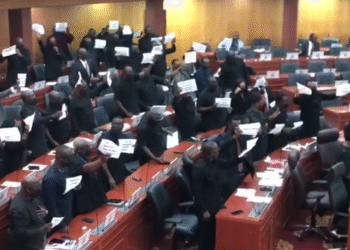 Minority protests Clerk’s letter to EC over Kpandai vacant seat, demands immediate withdrawal