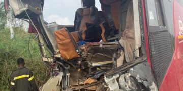 1 dead, 37 injured in fatal accident on Suhum Mankrong road