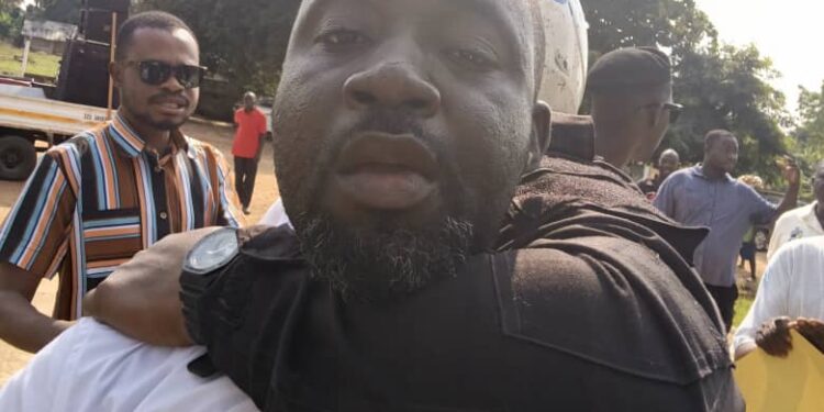 E/R: GJA demands justice after Peace FM journalist attacked by police while covering demo