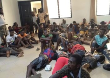Akoti Health Centre Attack: Police arrest 100 in Assin Wurakese swoop