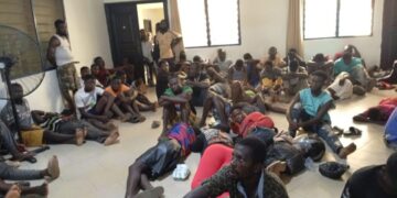 Akoti Health Centre Attack: Police arrest 100 in Assin Wurakese swoop